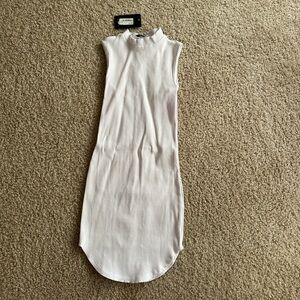 White fashion nova dress